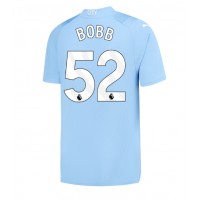 Manchester City Oscar Bobb #52 Replica Home Shirt 2023-24 Short Sleeve